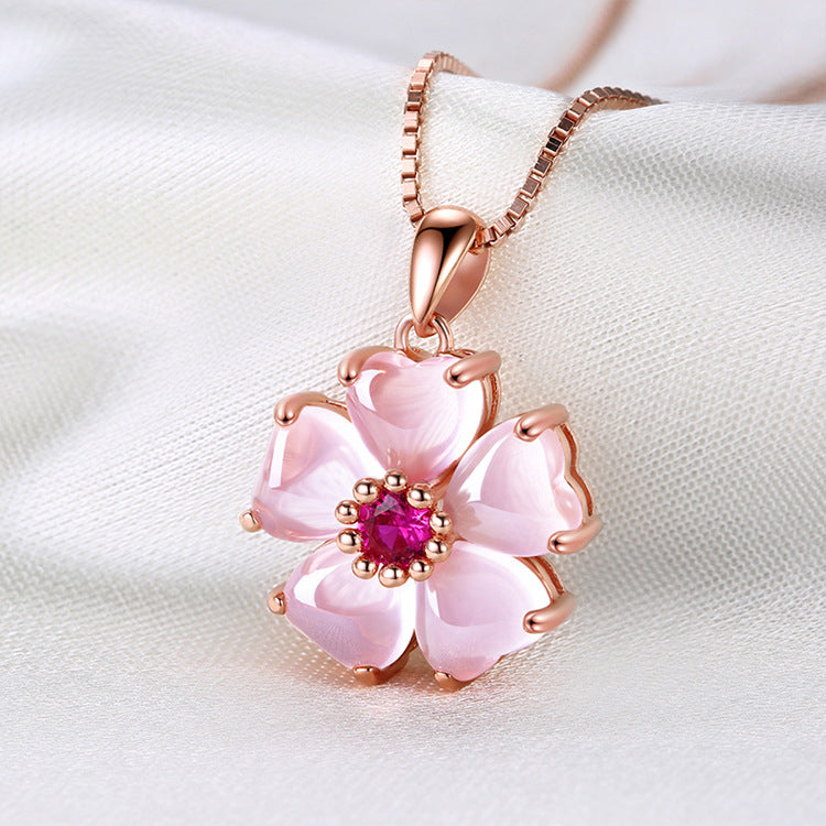 Rose Gold Heart Pendant