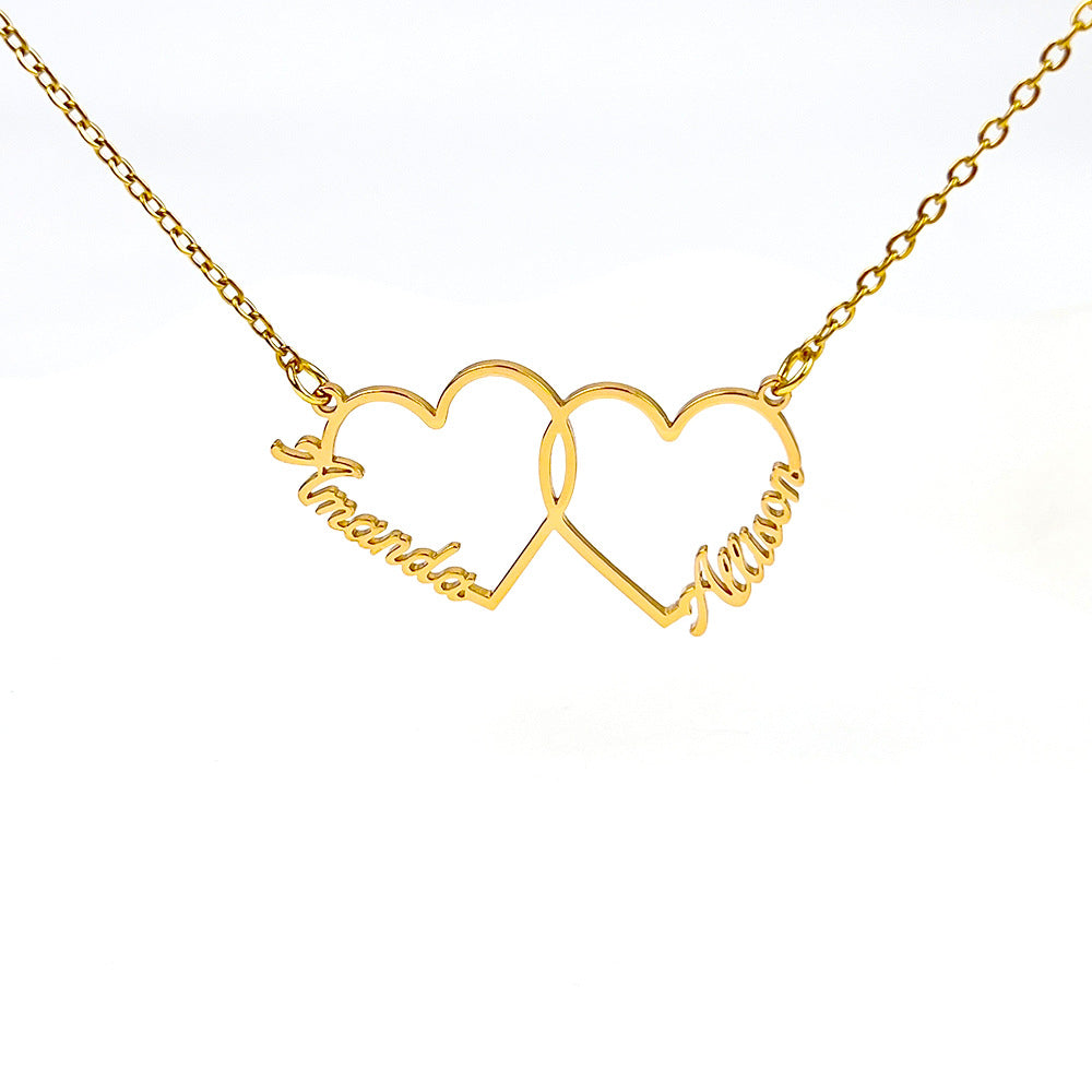 Custom Letter Name Necklace