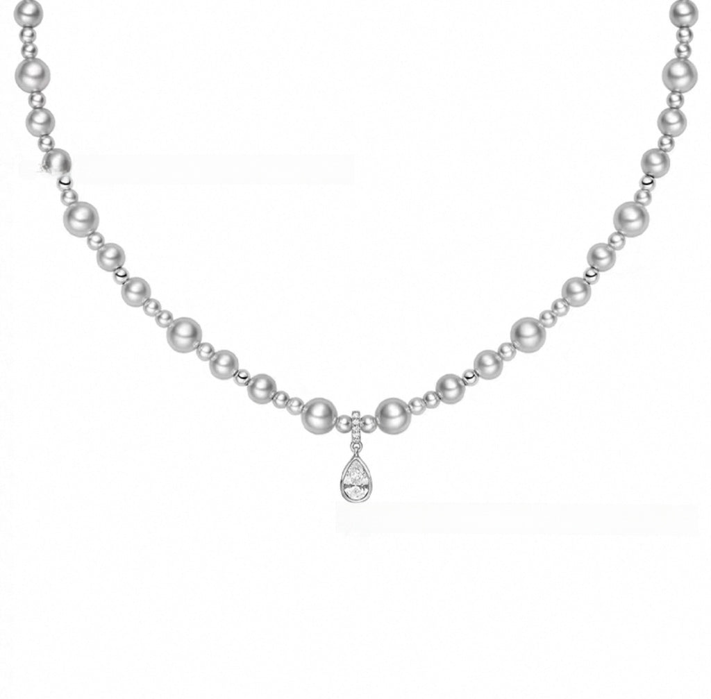 Bubble Sugar Heart Necklace