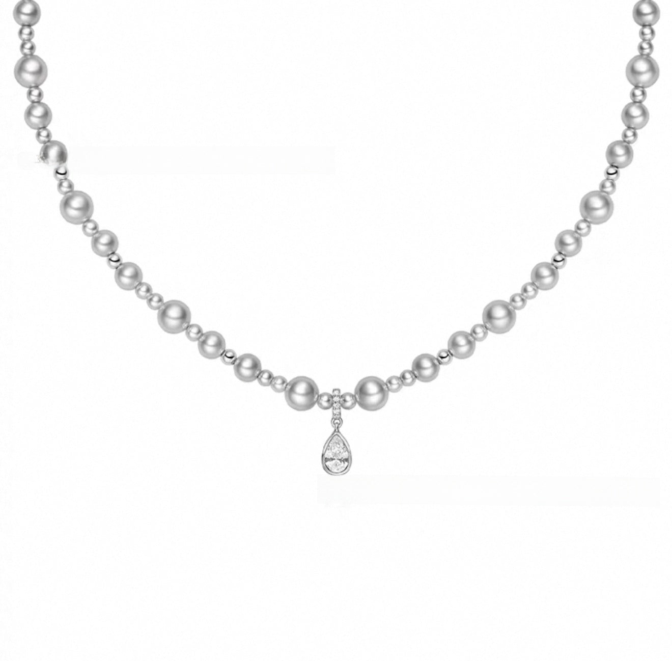 Bubble Sugar Heart Necklace