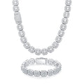 Cuban Zircon Tennis Bracelet
