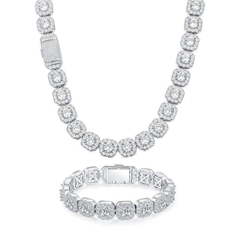 Cuban Zircon Tennis Bracelet