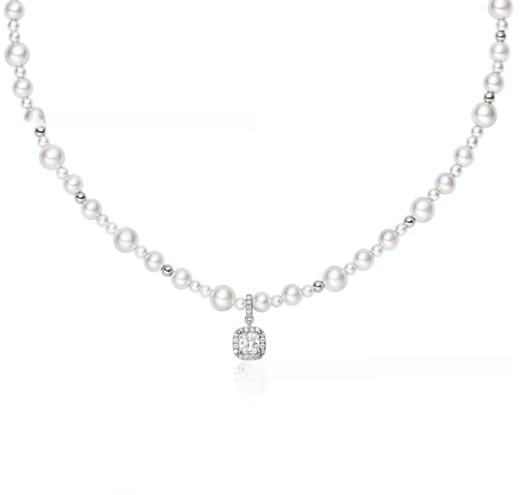 Bubble Sugar Heart Necklace