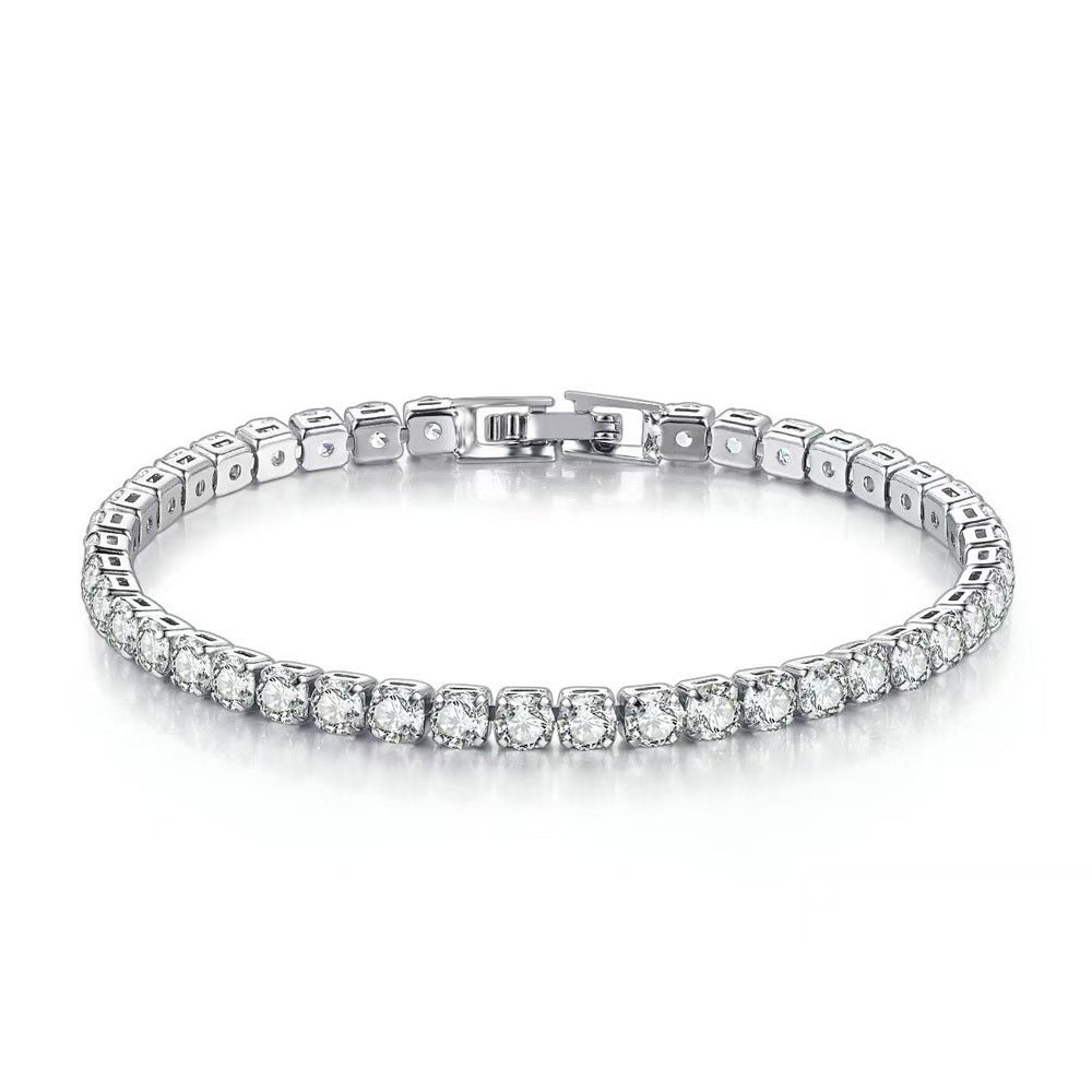 Zircon Diamond Tennis Bracelet