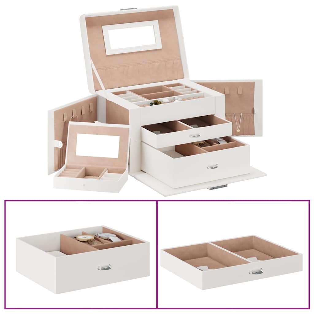 Elegant 3-Tier Jewelry Box
