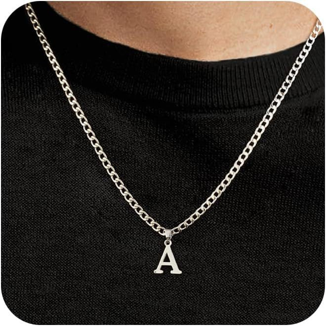 Alphabet Pendant Necklace
