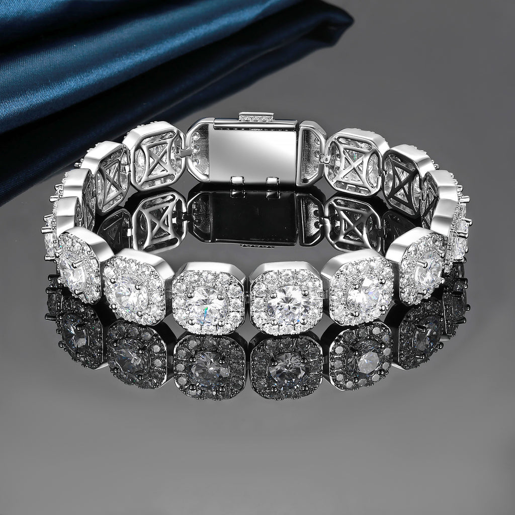Cuban Zircon Tennis Bracelet