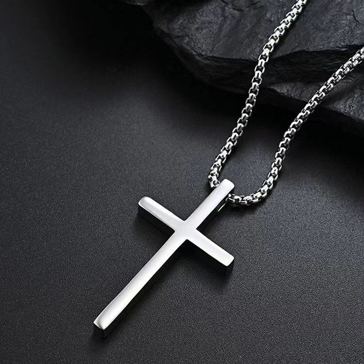 Silver Cross Necklace