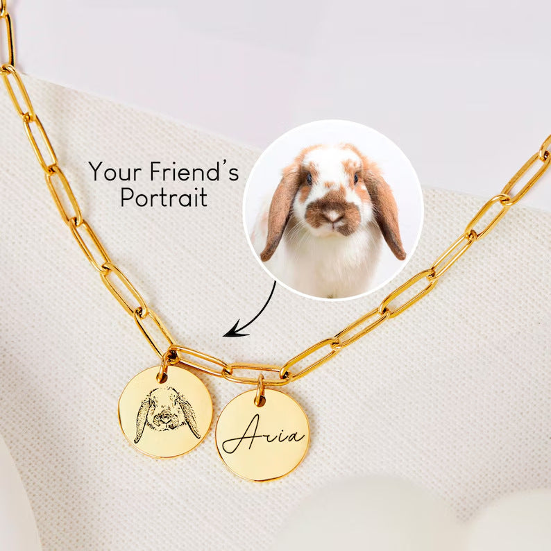Personalized Stainless Steel Necklace