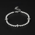 Cross Tennis Bracelet