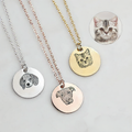Pet Sketch Necklace/Keychain