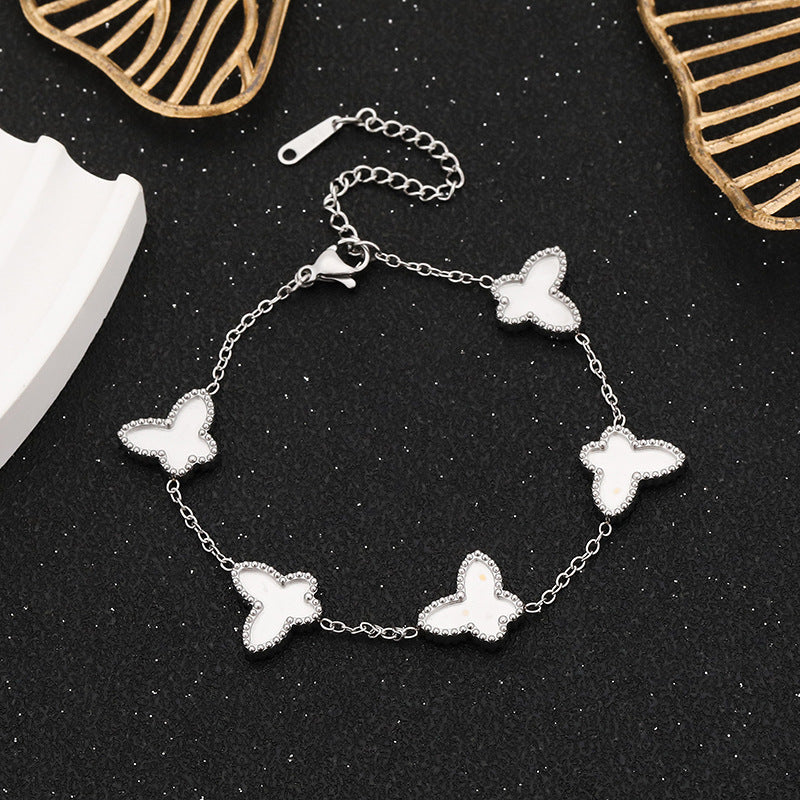 Reversible Butterfly Geometric Bracelet