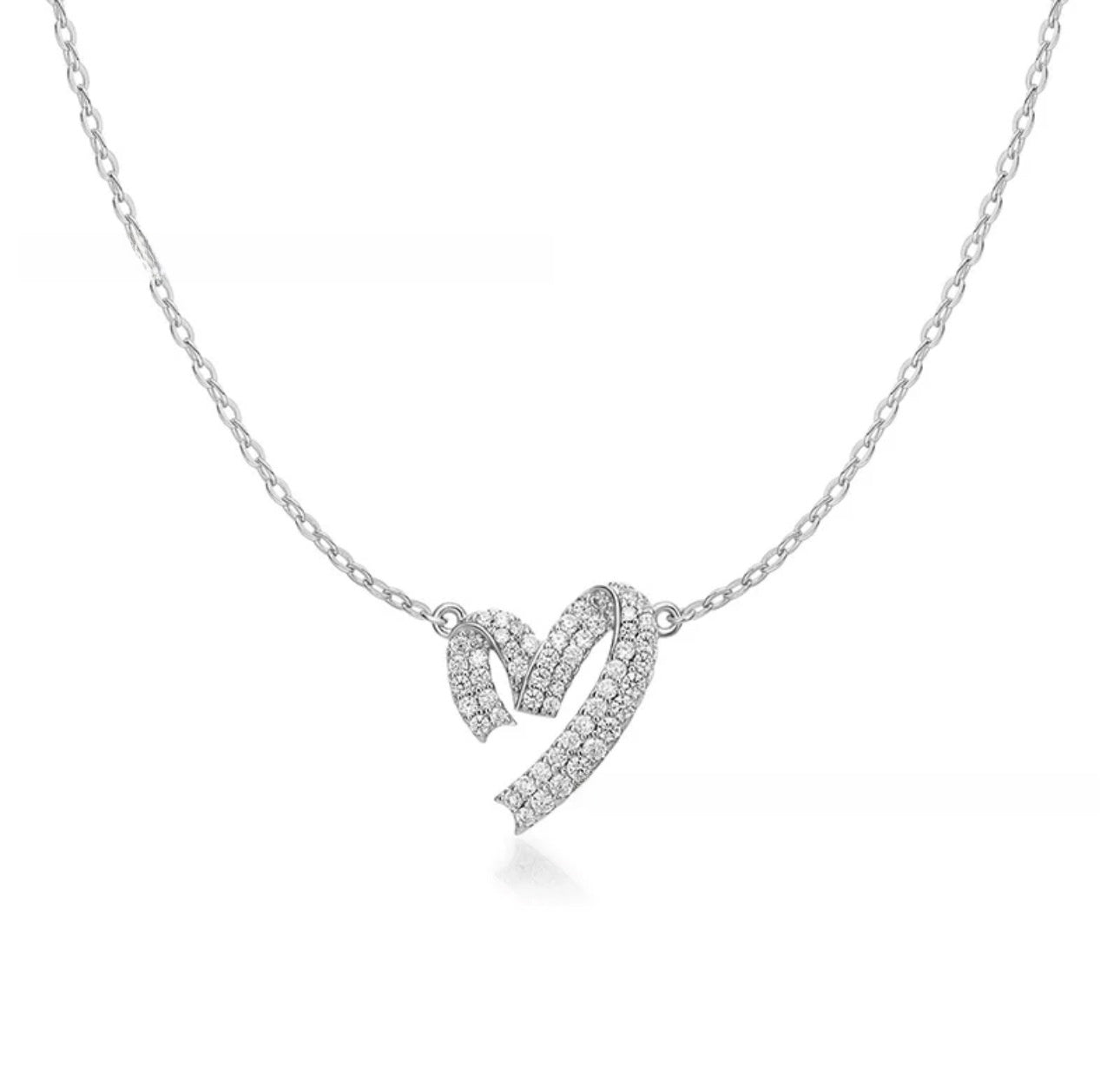 Bubble Sugar Heart Necklace