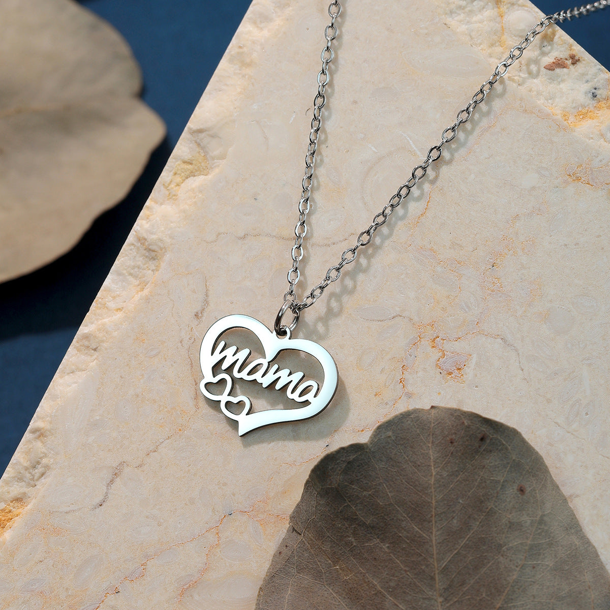 Hollow Heart Pendant Necklace