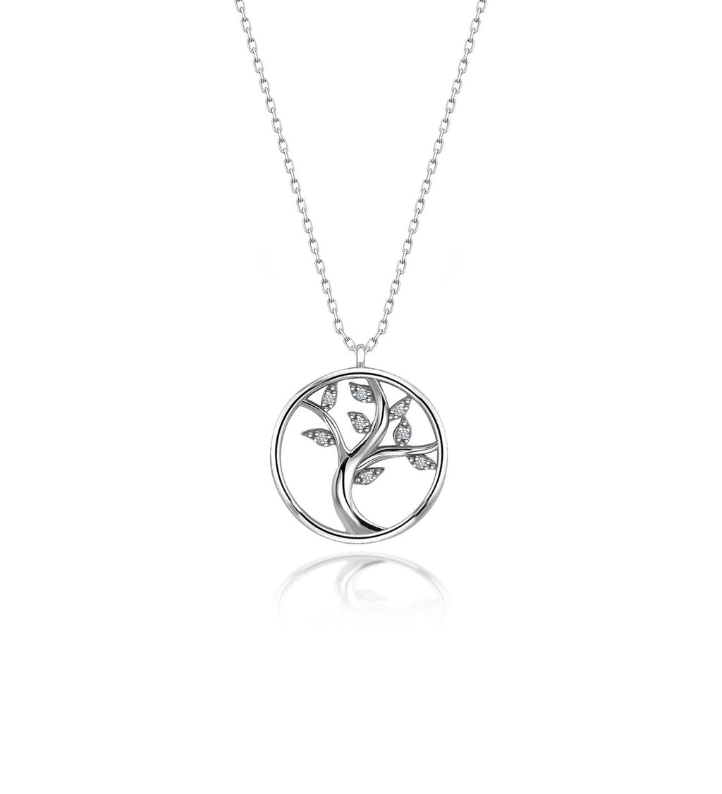Swarovski 925 Silver Tree of Life Necklace