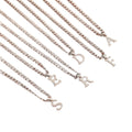 Alphabet Pendant Necklace