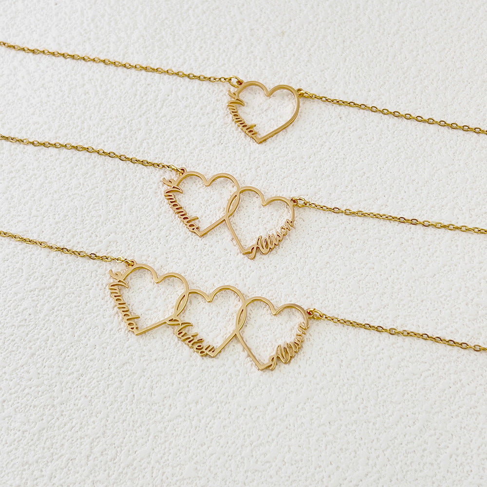 Custom Letter Name Necklace