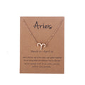 Zodiac Necklace with Card