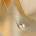 Sterling Silver Pearl Necklace