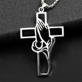 Praying Cross Necklace
