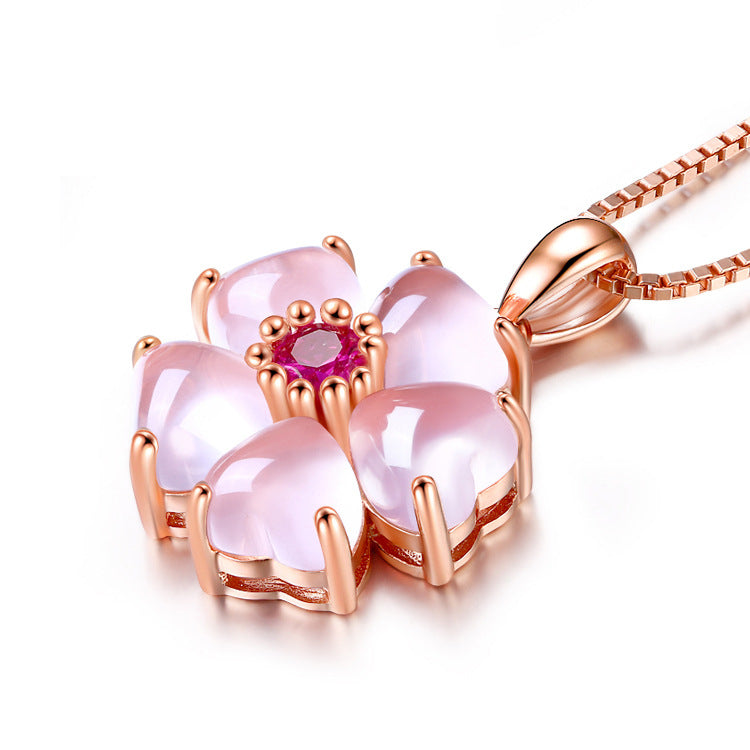 Rose Gold Heart Pendant