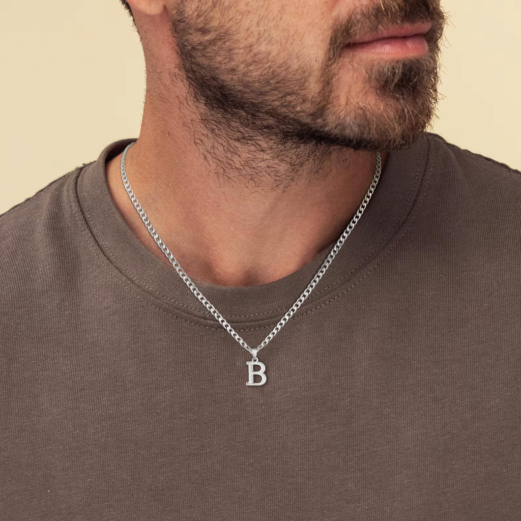 Alphabet Pendant Necklace