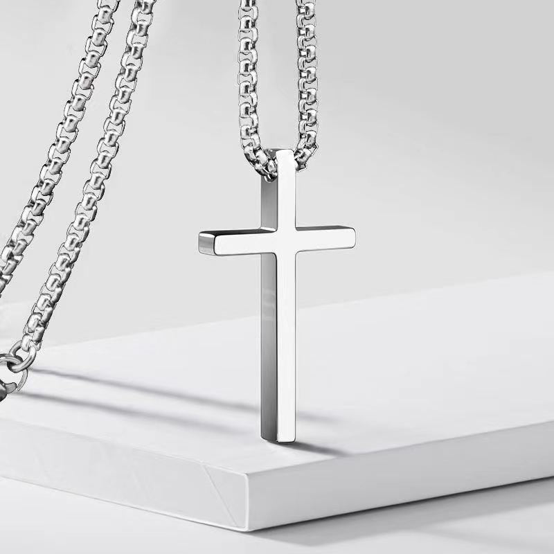 Silver Cross Necklace