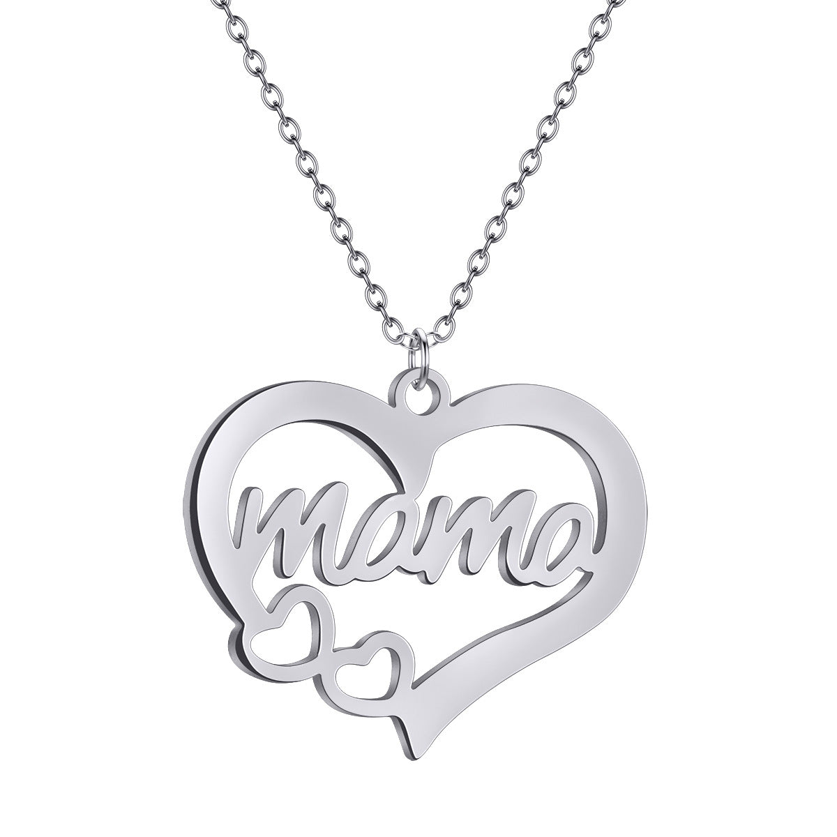 Hollow Heart Pendant Necklace