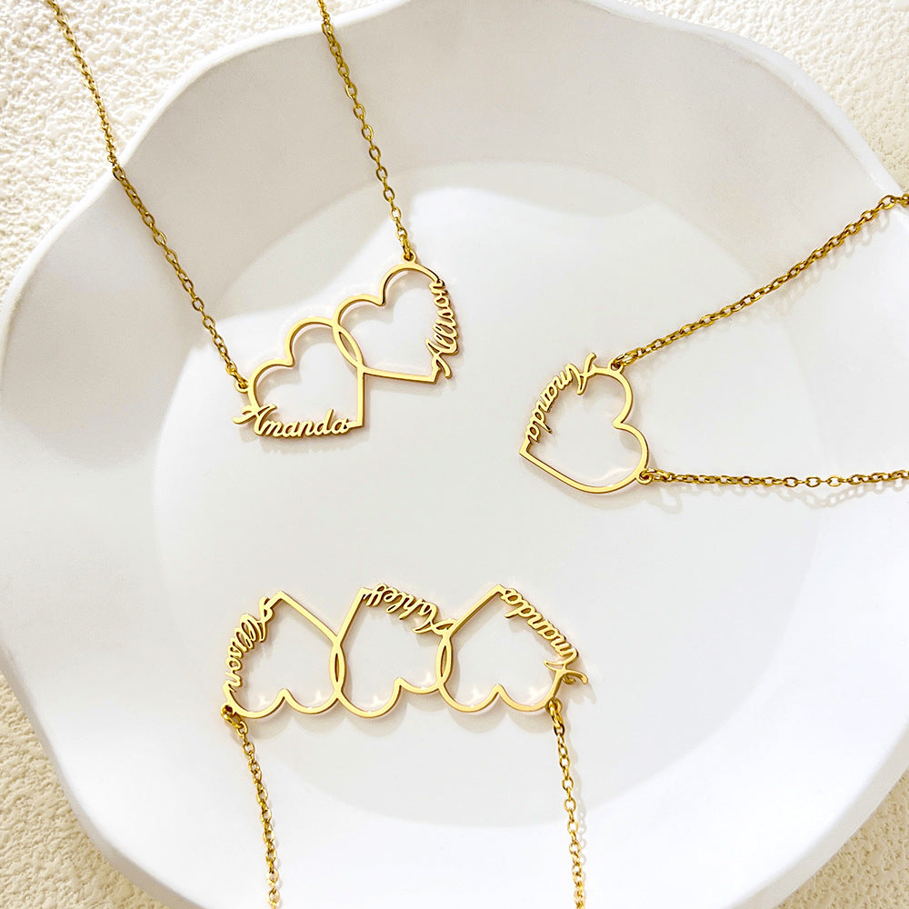 Custom Letter Name Necklace