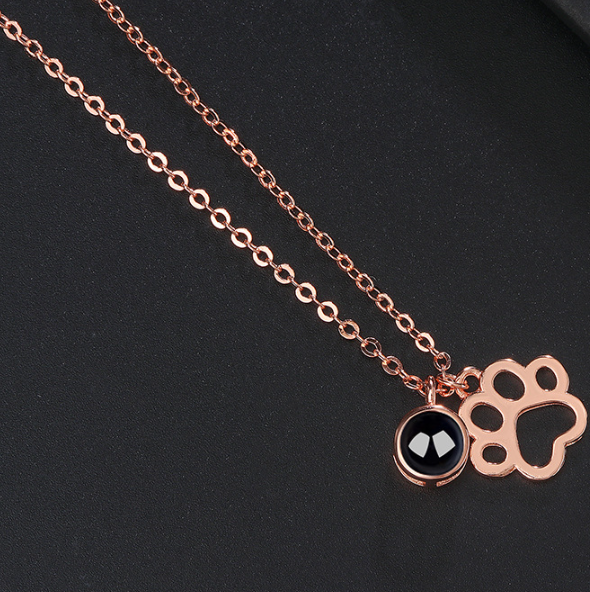 HD Projection Photo Pendant Necklace