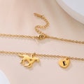 Titanium Heart Pony Necklace
