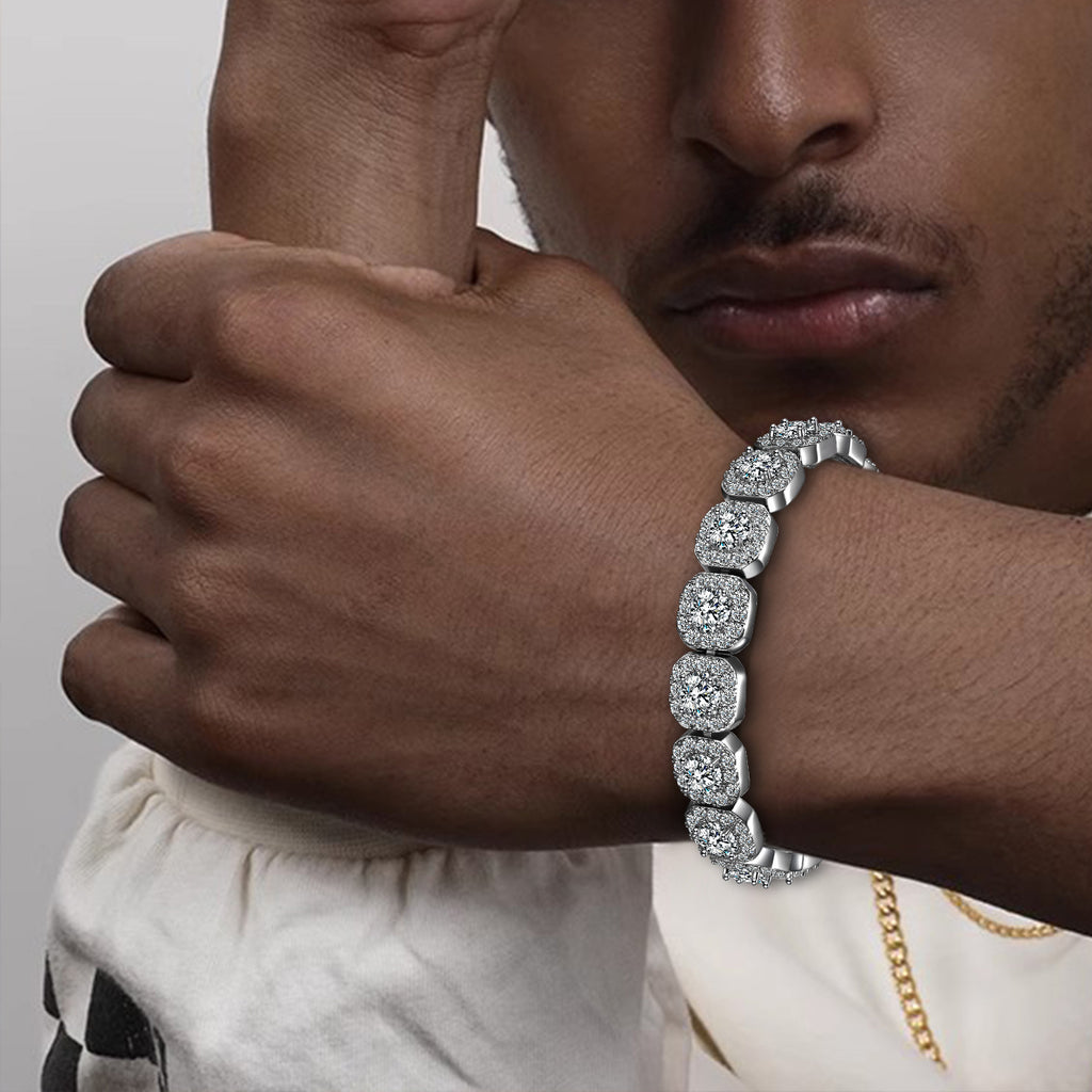 Cuban Zircon Tennis Bracelet