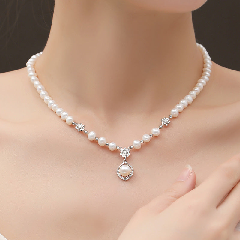 Natural Freshwater Pearl Necklace