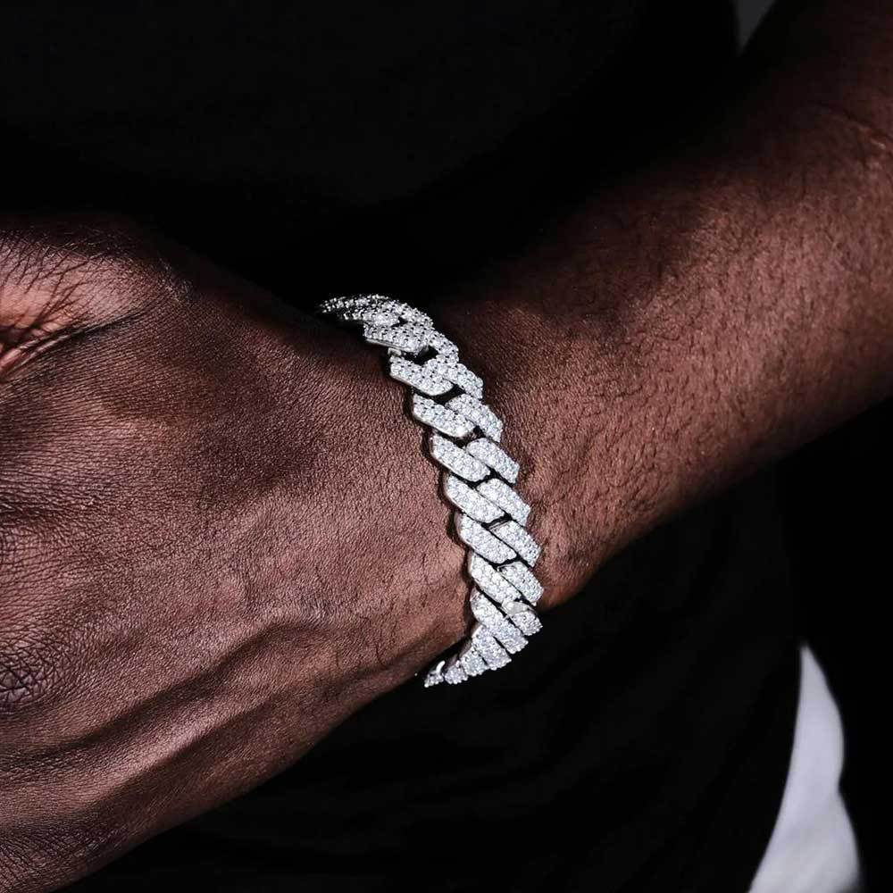 Diamond Cuban Chain Zircon Bracelet