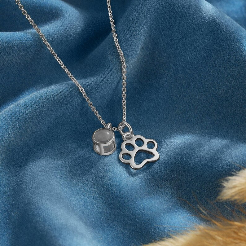 HD Projection Photo Pendant Necklace