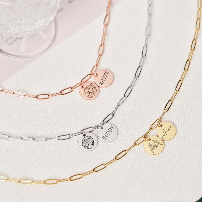 Personalized Stainless Steel Necklace