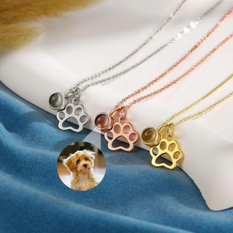 HD Projection Photo Pendant Necklace