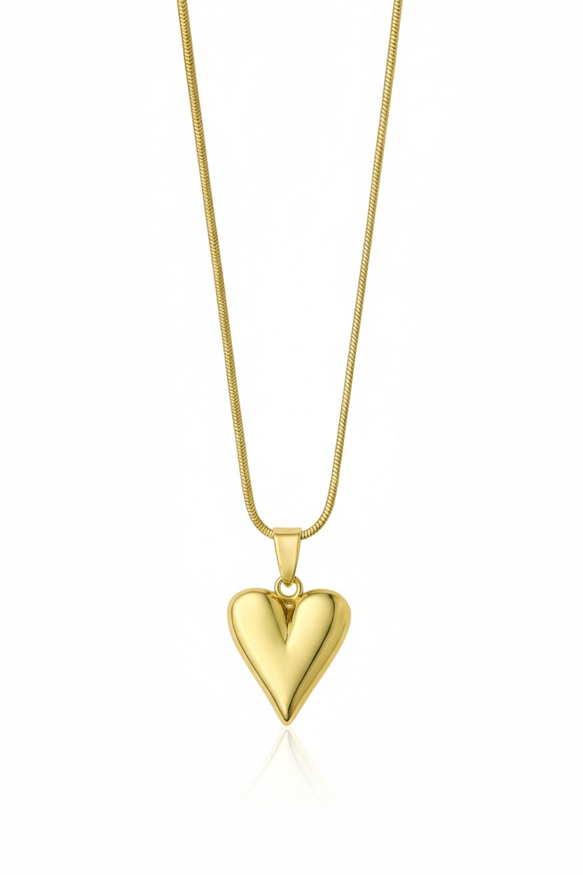 Steel Heart Necklace
