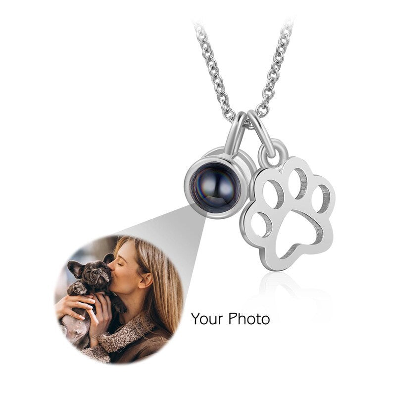 HD Projection Photo Pendant Necklace