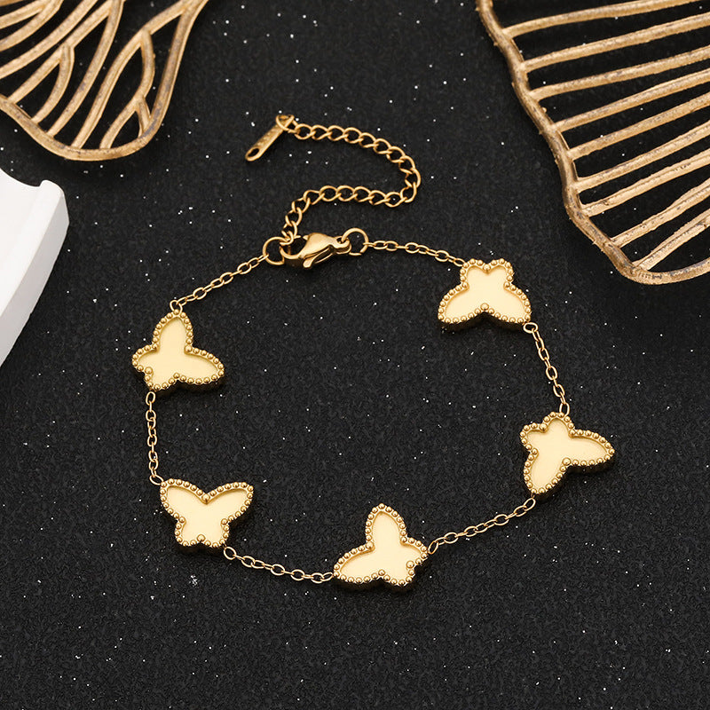 Reversible Butterfly Geometric Bracelet
