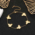 Reversible Butterfly Geometric Bracelet