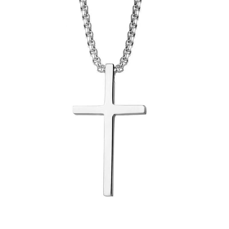 Silver Cross Necklace