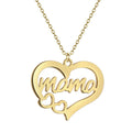 Hollow Heart Pendant Necklace