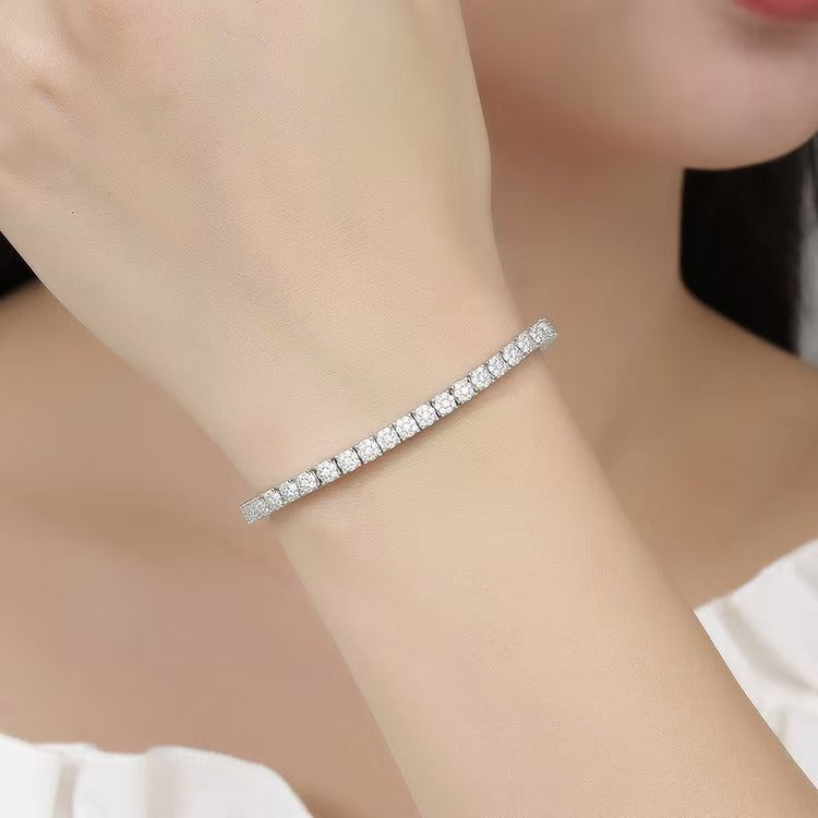 Zircon Diamond Tennis Bracelet